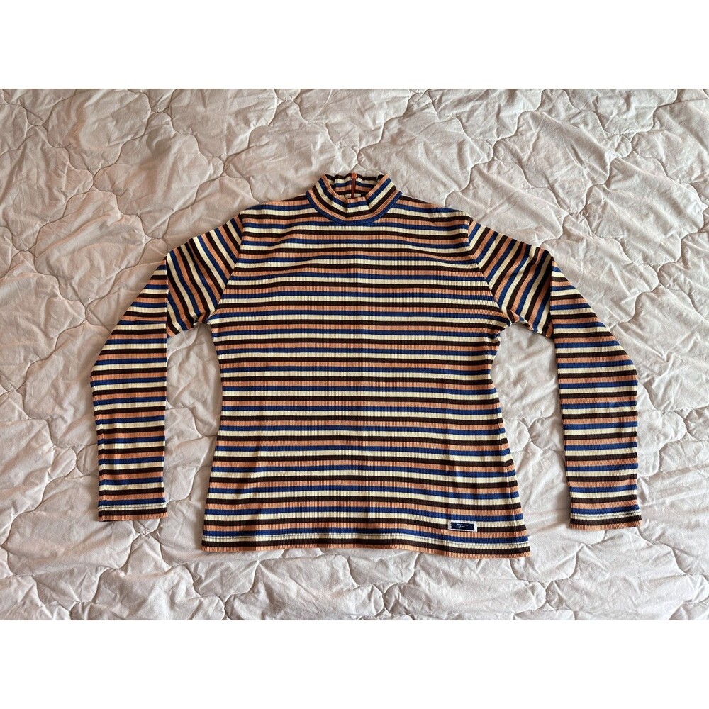 Marie Claire Striped Knit Shirt